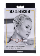 Peaches 'N Creame Ring Day Collar - Pink